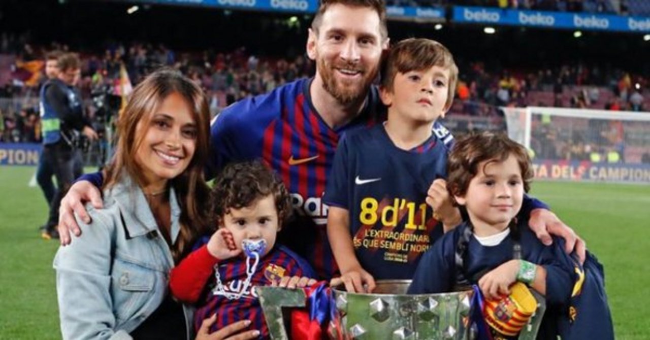 El festejo más tierno: Las fotos de Messi y su familia dan la vuelta al